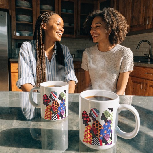 Tasse zum Feiern Schwarzer Frauen