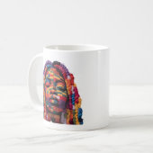 Tasse zum Feiern Schwarzer Frauen (Vorderseite Links)