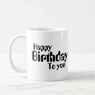 Tasse zum Geburtstag