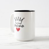 Tasse zum Geburtstag der Ehefrau (Vorderseite Links)