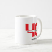 Tasse zum Geburtstag mit individuellem Alter und N (VorderseiteRechts)