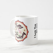 Tasse zum glücklichen Jubiläum (Vorderseite Links)