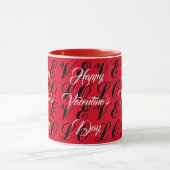 Tasse zum "glücklichen Valentinstag" (Zentrum)