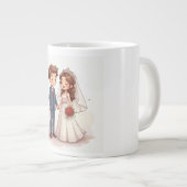 Tasse zum Hochzeitstag (Vorderseite Rechts)