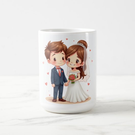 Tasse zum Hochzeitstag (Mittel)