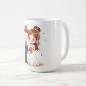 Tasse zum Hochzeitstag (VorderseiteRechts)