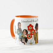 Tasse zum Internationalen Frauentag (Vorderseite Links)