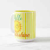 Tasse zum Kaffee, Hallo Sonnencreme (Vorderseite Links)