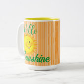 Tasse zum Kaffee, Hallo Sonnencreme (Vorderseite Links)