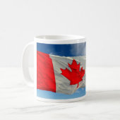 Tasse zum kanadischen Tag (Vorderseite Links)
