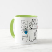 Tasse zum Lyme-Protest (Vorderseite Links)