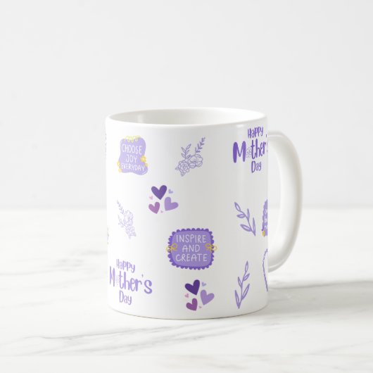 Tasse zum Muttertag (VorderseiteRechts)