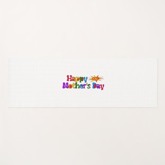 Tasse zum Muttertag Yogamatte (Vorderseite (Horizontal))