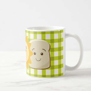 Tasse zum niedlichen Frühstück