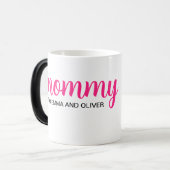 Tasse zum personalisierten Muttertag (Vorderseite Links)