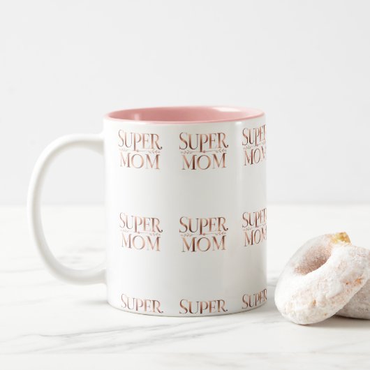 Tasse zum personalisierten Muttertag - Kundenspezi (Mit Donut)