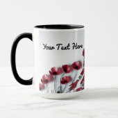 Tasse zum personalisierten Muttertag mit Roten Pap (Links)