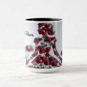 Tasse zum personalisierten Muttertag mit Roten Pap (Zentrum)