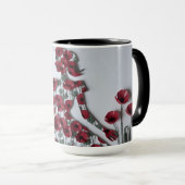 Tasse zum personalisierten Muttertag mit Roten Pap (VorderseiteRechts)