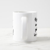 Tasse zum Schreiben behalten (Rückseite)