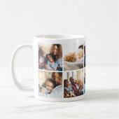 Tasse zum spielerischen Happy Family Foto Collage (Links)
