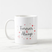 Tasse zum Valentinstag für immer (Links)