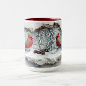 Tasse zum WeihnachtsKardinal (Zentrum)