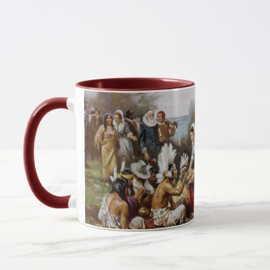 Tasse zum Zeichnen von Erntedank (Links)
