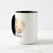 Tasse zur friedlichen Teemeditation (Vorderseite Links)