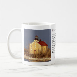 Tasse zur Geschichte von Pilotinsel Leuchtturm