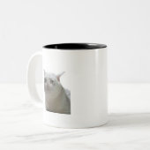 Tasse zur Herstellung von Cat-Meme (Vorderseite Links)