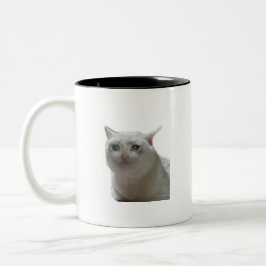 Tasse zur Herstellung von Cat-Meme (Links)