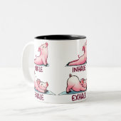 Tasse zur Inhalation der Exhale-Keramik (Vorderseite Links)
