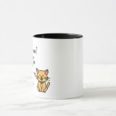 Tasse zur Kaffee- und Cat Keramik (Zentrum)