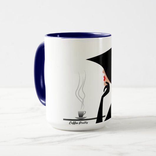 Tasse zur Kaffeeauswertung (Vorderseite Links)