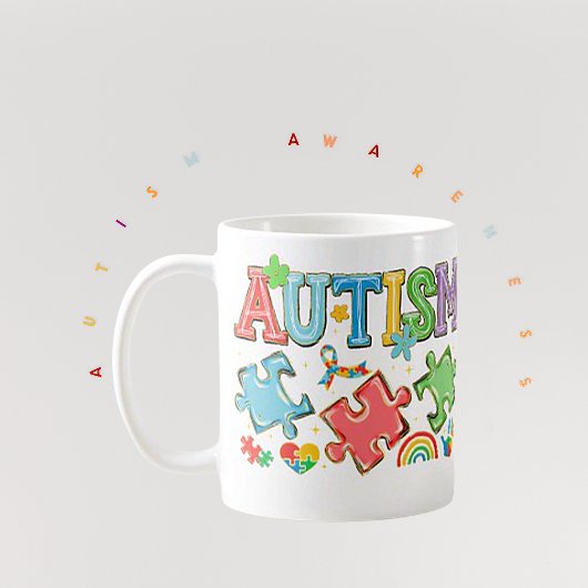 Tasse zur Keramik von Autismus