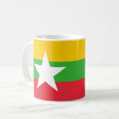 Tasse zur Keramik von Myanmar (Vorderseite Links)