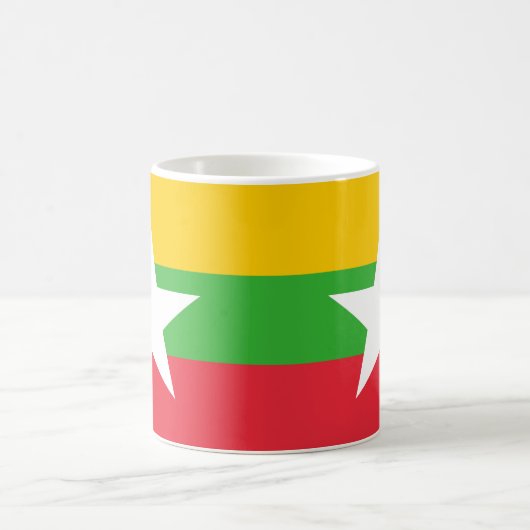 Tasse zur Keramik von Myanmar (Mittel)