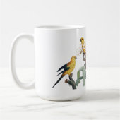 Tasse zur Liebe von Vögeln (Links)