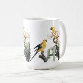 Tasse zur Liebe von Vögeln (VorderseiteRechts)