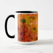 Tasse zur Malerei von Sonnenblumen (Links)