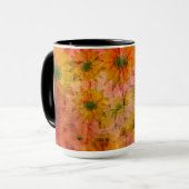 Tasse zur Malerei von Sonnenblumen (Vorderseite Links)