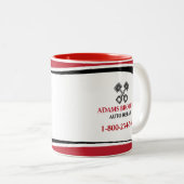 Tasse zur Reparatur von beruflichem Auto (VorderseiteRechts)