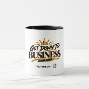 Tasse: Zur Sache kommen Tasse