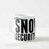 Tasse zur Schneeversicherung #1 (Vorderseite Links)