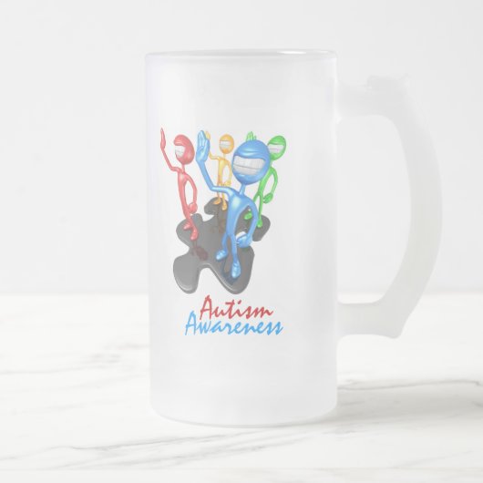 Tasse zur Sensibilisierung für Autismus (Rechts)