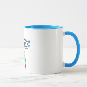 Tasse zur Sensibilisierung für Autismus