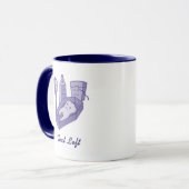 Tasse zur Tooth-Beerdigung (Vorderseite Links)