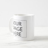 Tasse Zwei-Bild Schablone (Vorderseite Links)