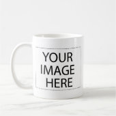 Tasse Zwei-Bild Schablone (Links)